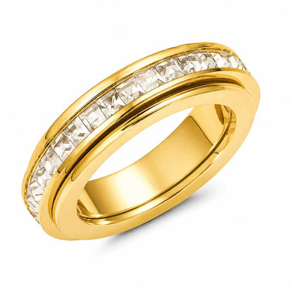 Titanium Fidget Rings for Women Anxiety Relasing