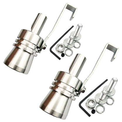 2PCS Exhaust Turbo Whistle