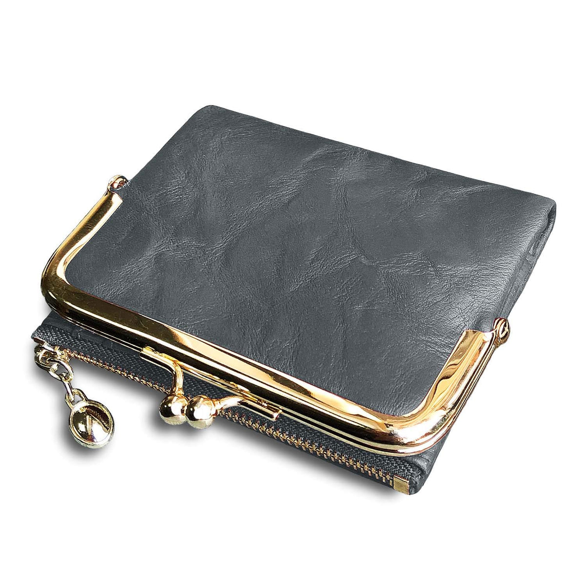 Womens Wallet RFID Small Compact Bifold Leather Vintage Wallet