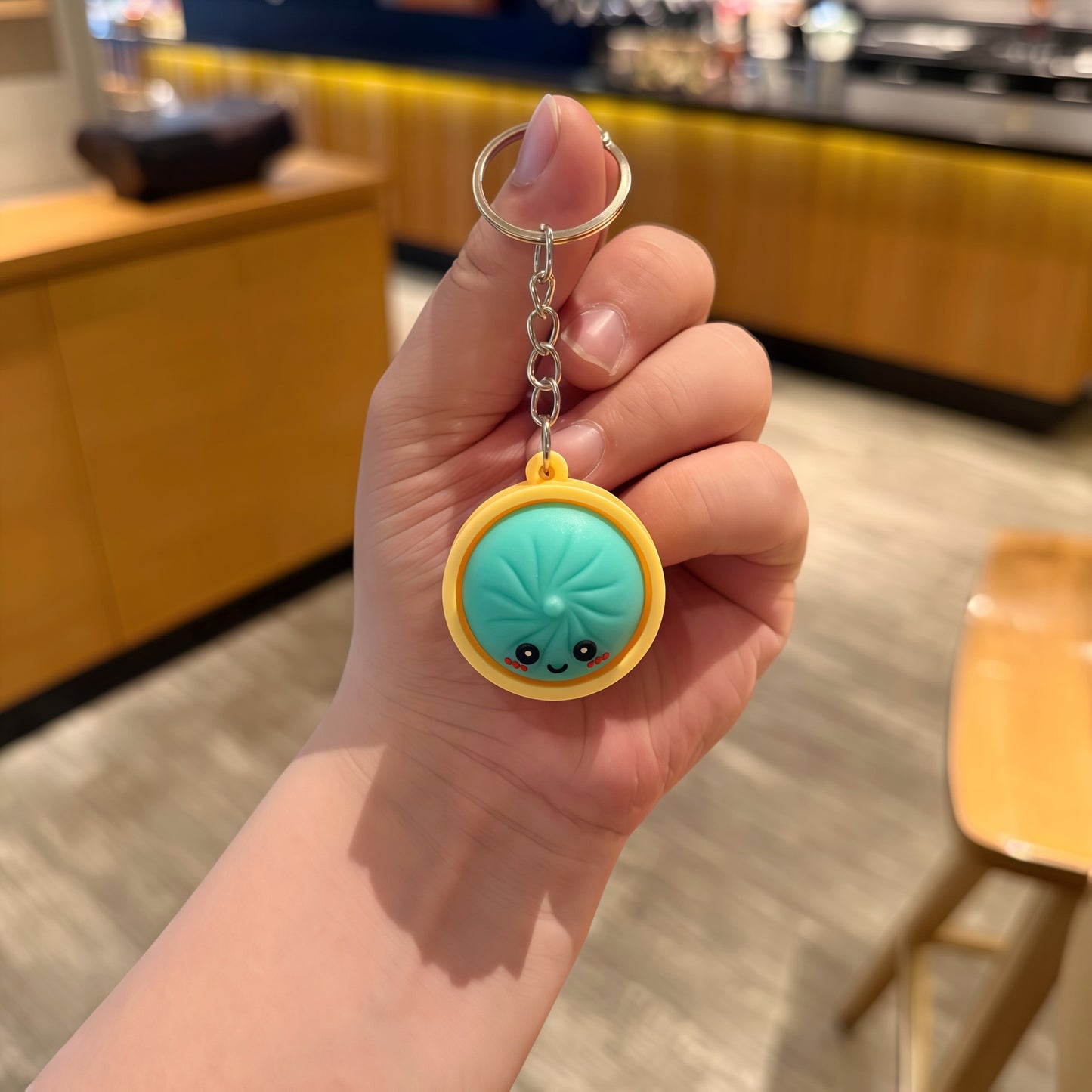 2 Psc Cute Dumpling Keychain