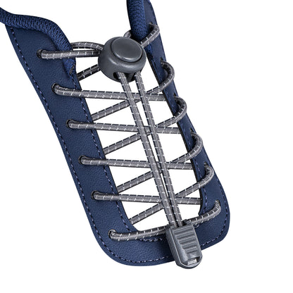 Bread Tie-Free Round Shoelaces with Clips