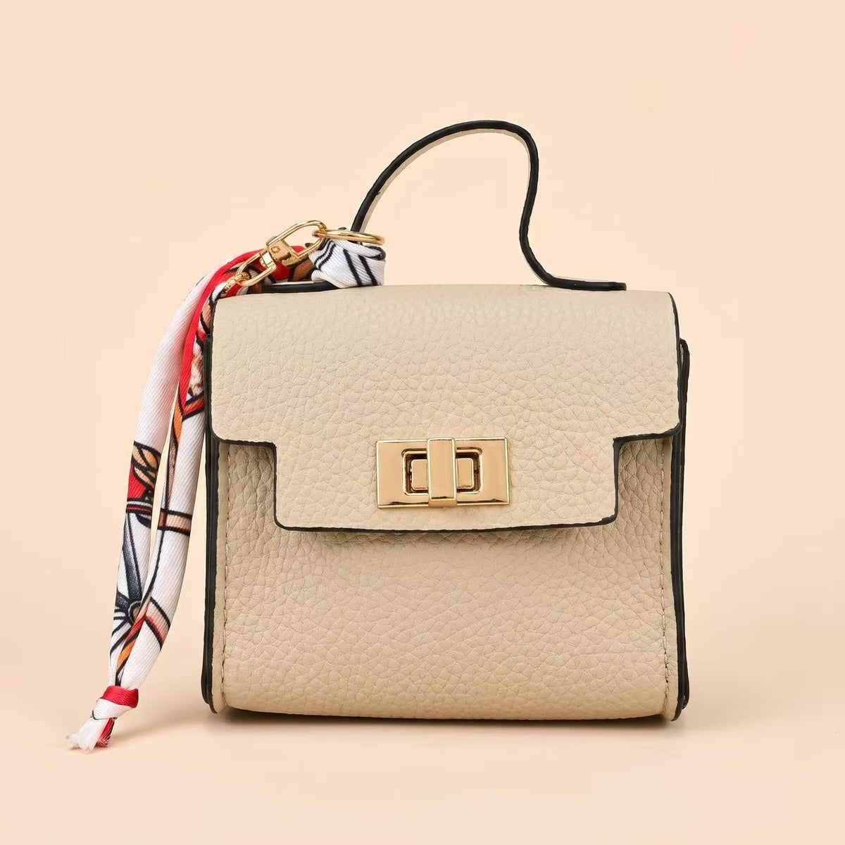 Mini Square Bag Pendant Keychain