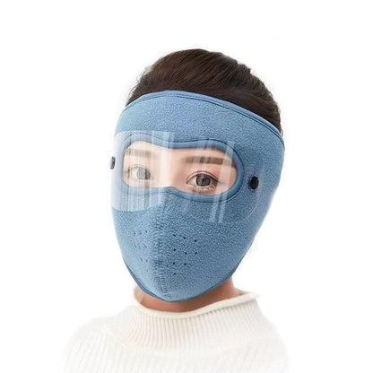 Fleece Thermal Mask with Removable Goggles