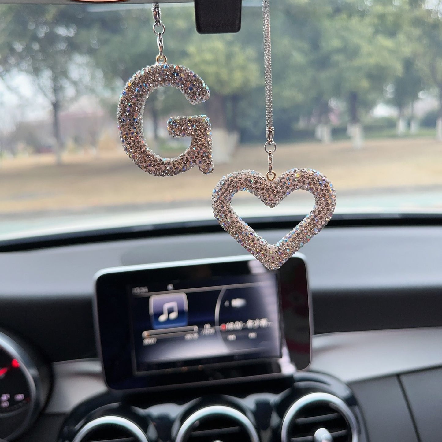 ling Heart Car Hanging Accessories