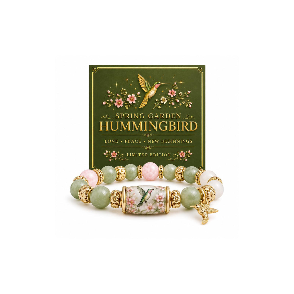 Hummingbird Blessing Bracelet for Women
