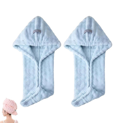 Ultra Absorbent Fast-Drying Hair Turban