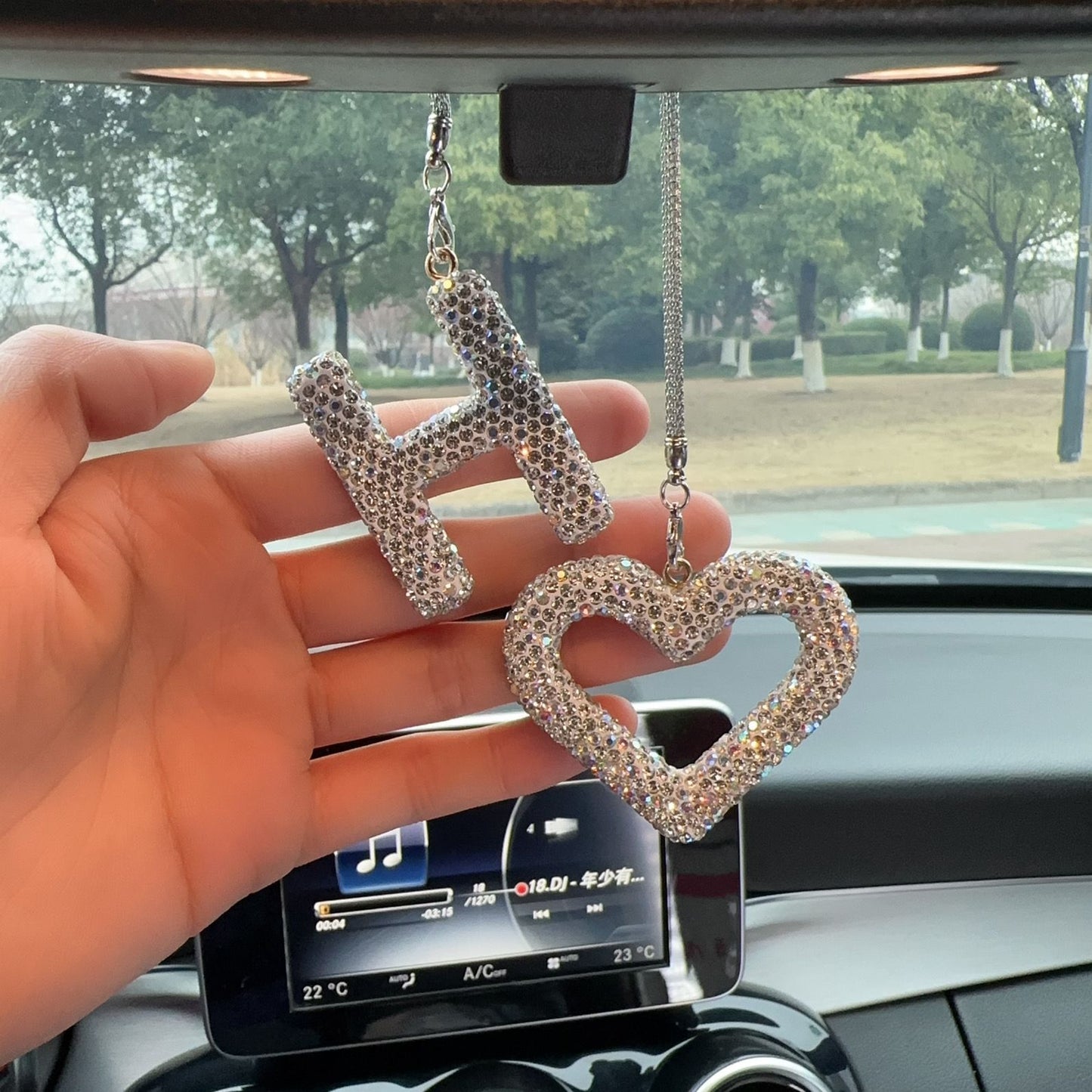 ling Heart Car Hanging Accessories