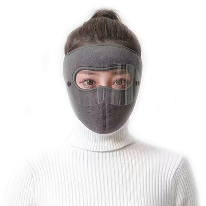 Fleece Thermal Mask with Removable Goggles