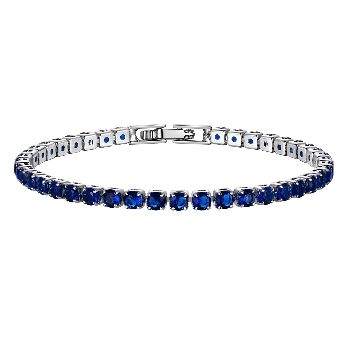 Plated Colorful Tennis Bracelets for Women