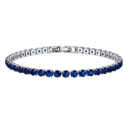 Plated Colorful Tennis Bracelets for Women