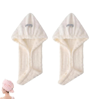 Ultra Absorbent Fast-Drying Hair Turban