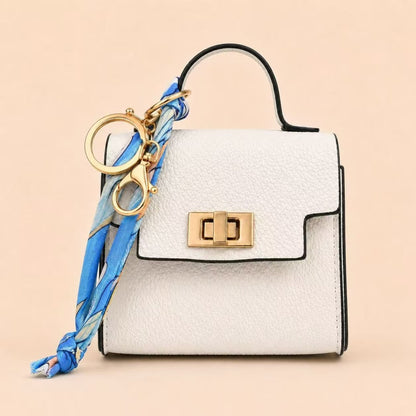 Mini Square Bag Pendant Keychain
