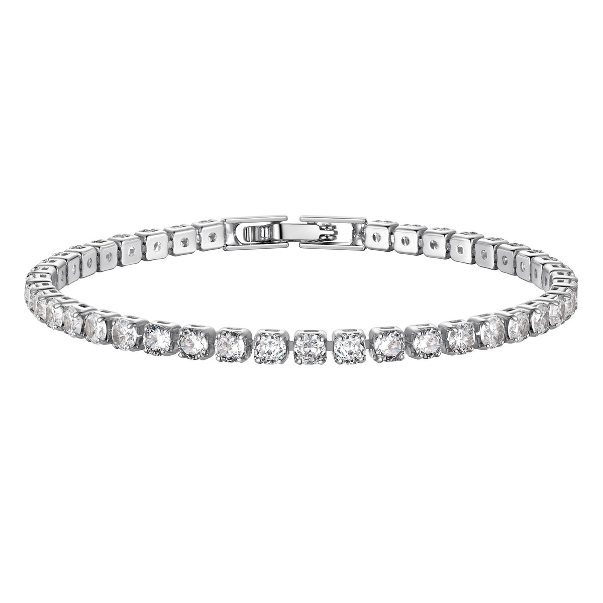 Plated Colorful Tennis Bracelets for Women