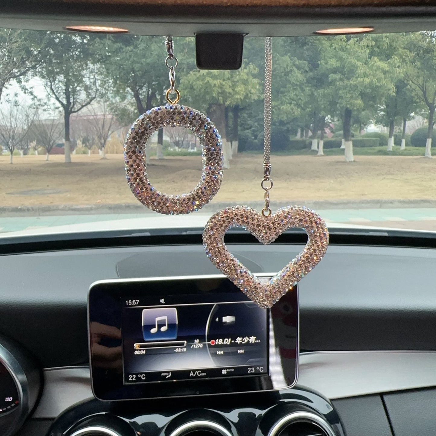 ling Heart Car Hanging Accessories