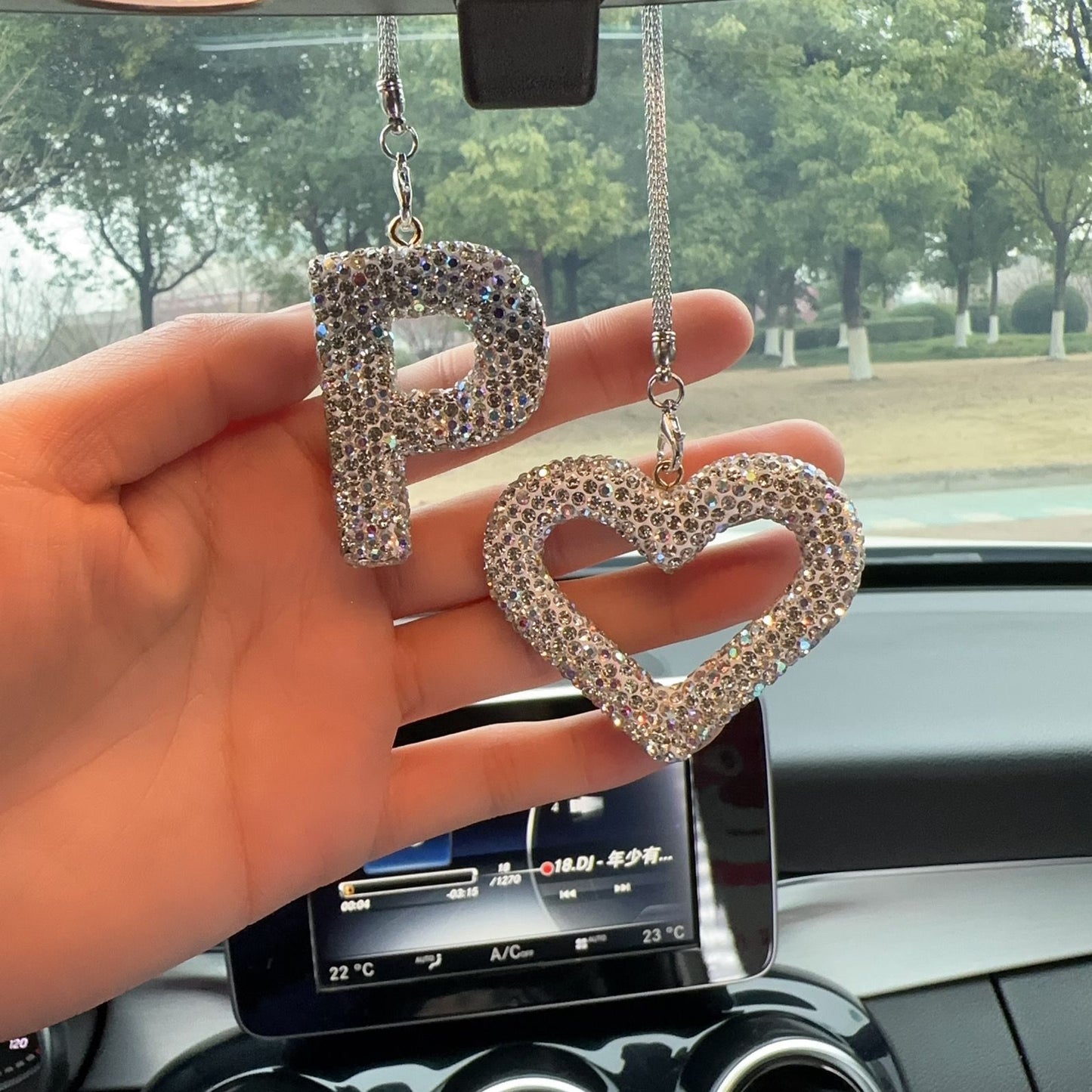 ling Heart Car Hanging Accessories