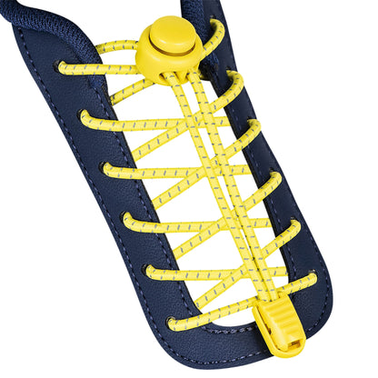 Bread Tie-Free Round Shoelaces with Clips