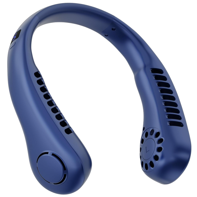 USB Rechargeable Hands Free 360° Cooling  Portable Neck Fan