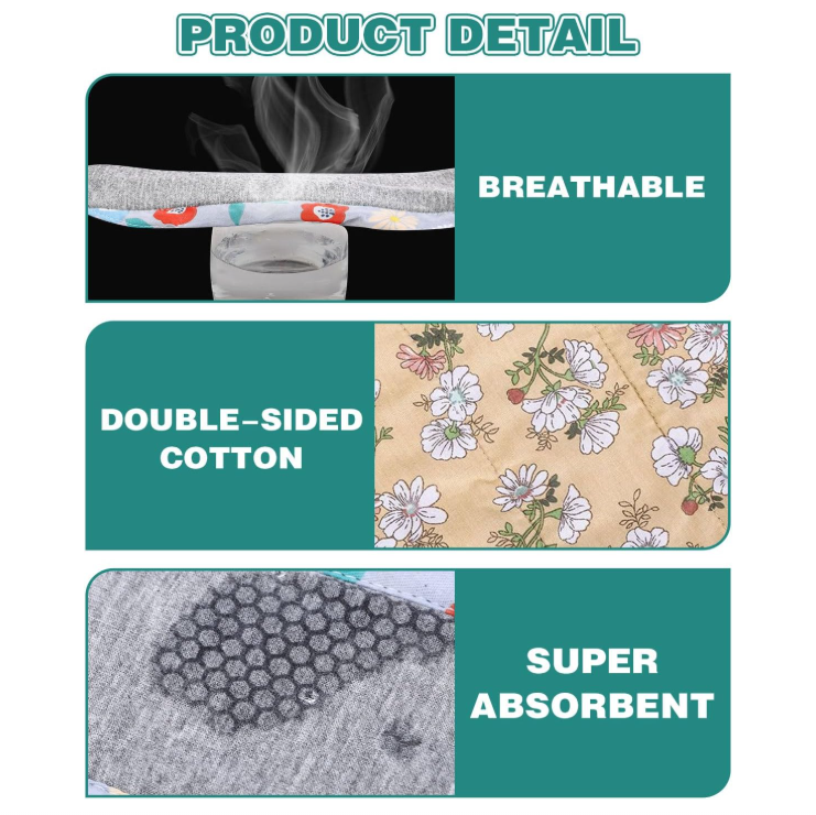 Reusable Incontinence Pads for Women, Leak-Proof, Waterproof, Washable
