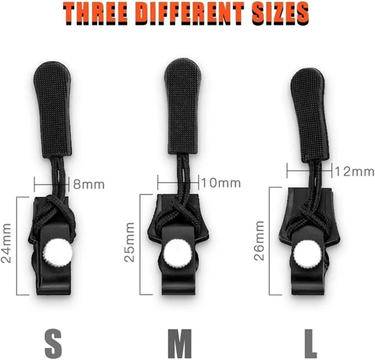 Zipper Slider Zip Replacement Slider Kit