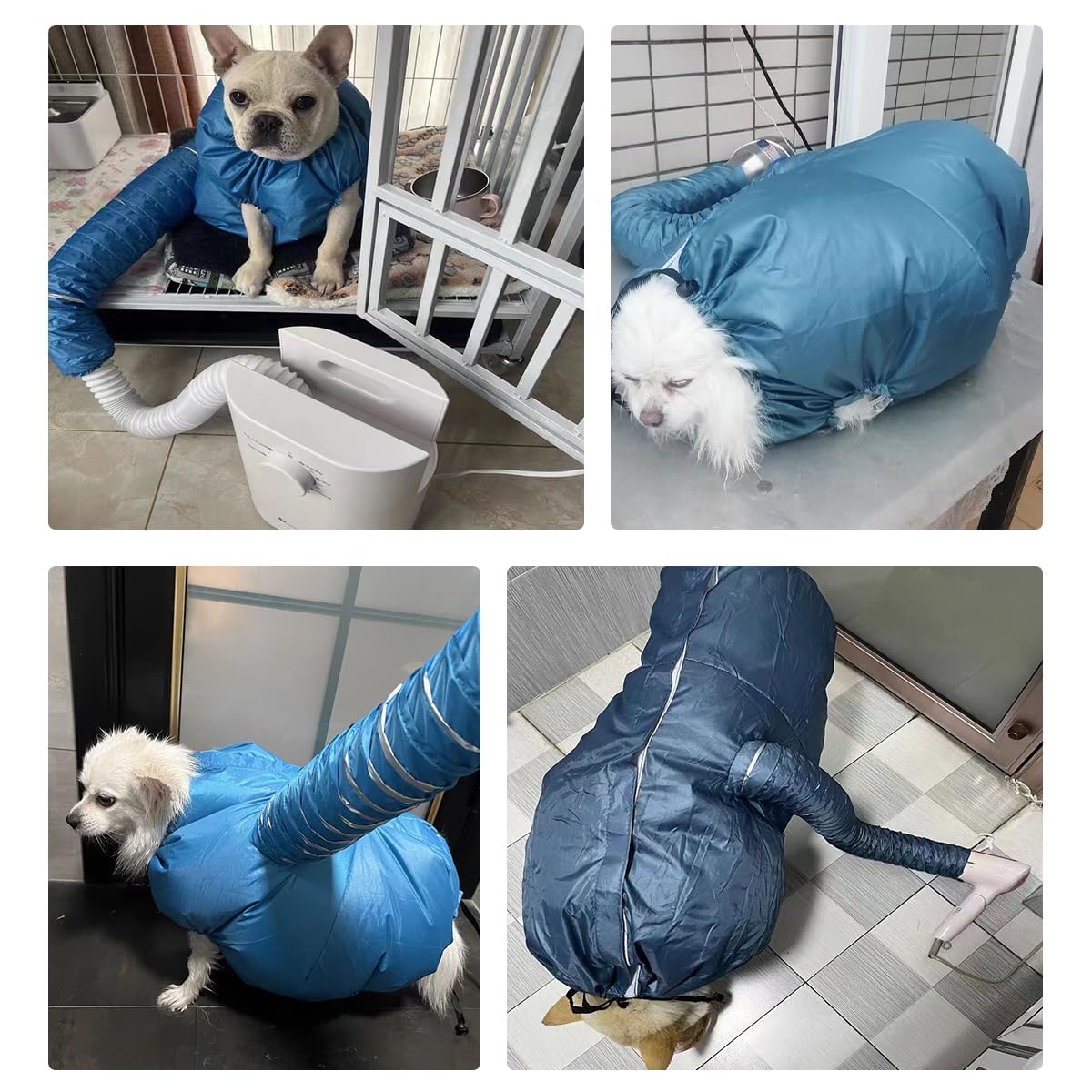 Dog Drying Bag , Suit for Small, Medium & Large Dogs and Cats