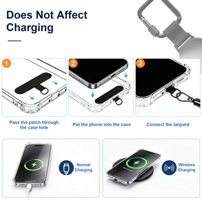 Anti Theft Phone Tether Retractable Cell Phone Lanyard