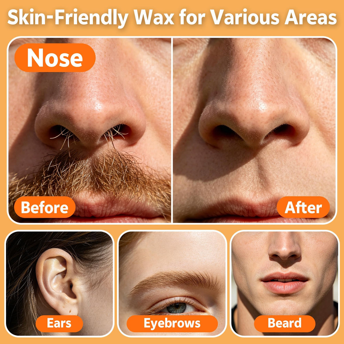 Mini Wax Heater Hair Removal Kit