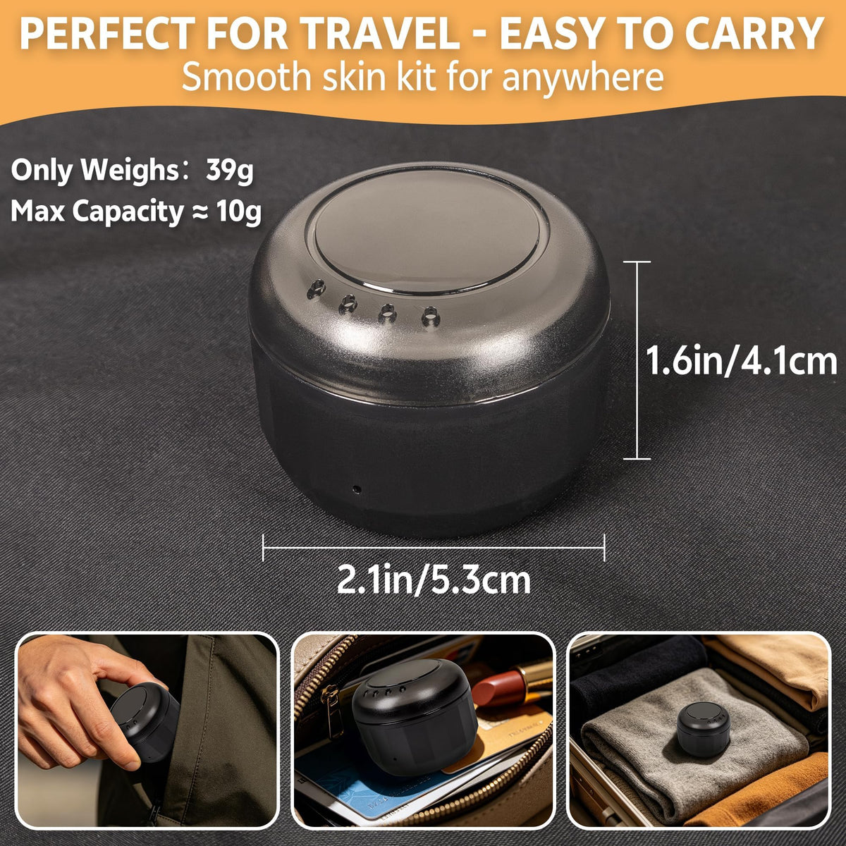 Mini Wax Heater Hair Removal Kit