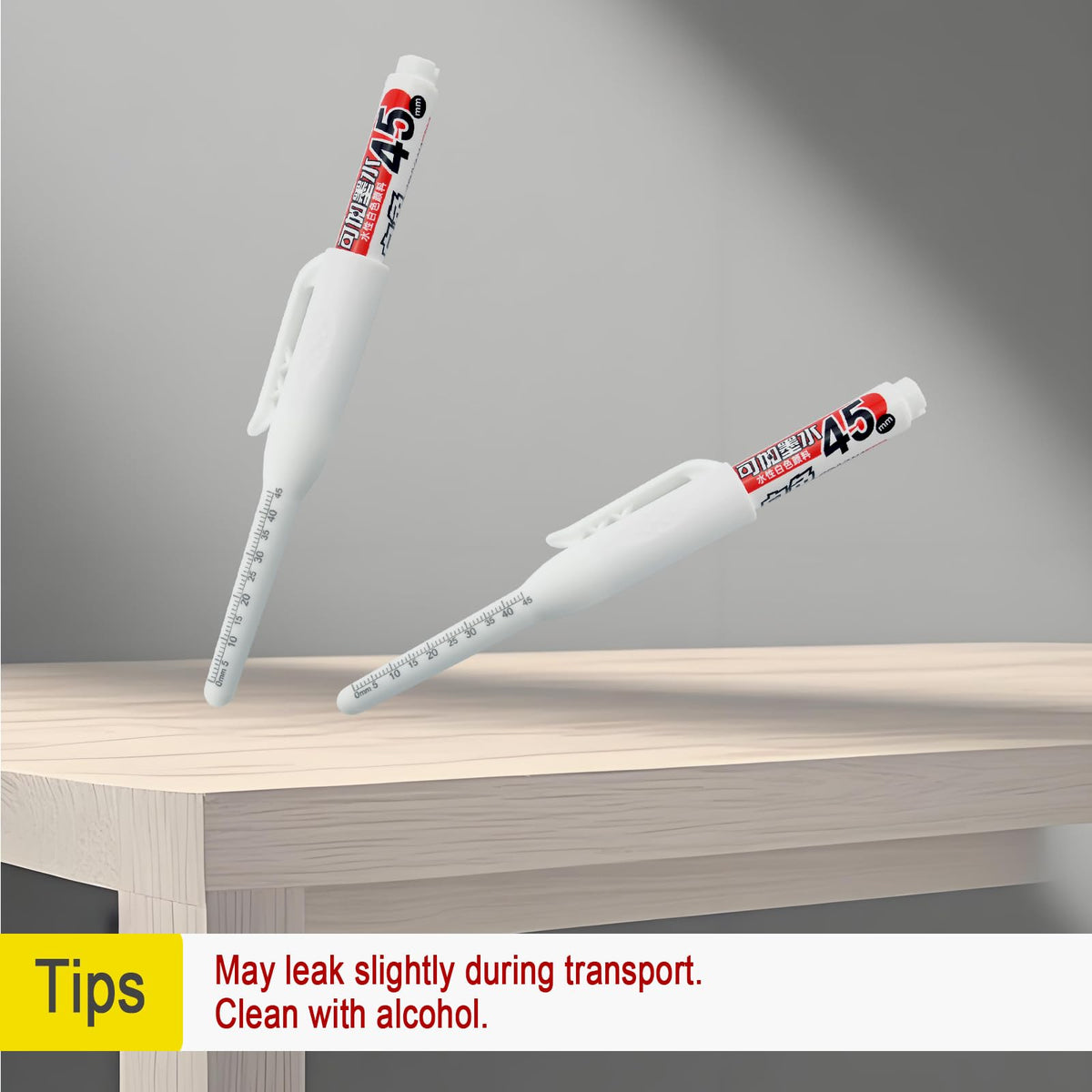 5 Pcs Long Nib Deep Hole Marker Pen