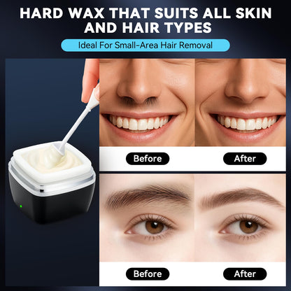 Portable Ear Nose Hair Waxing Kit for Men and Women