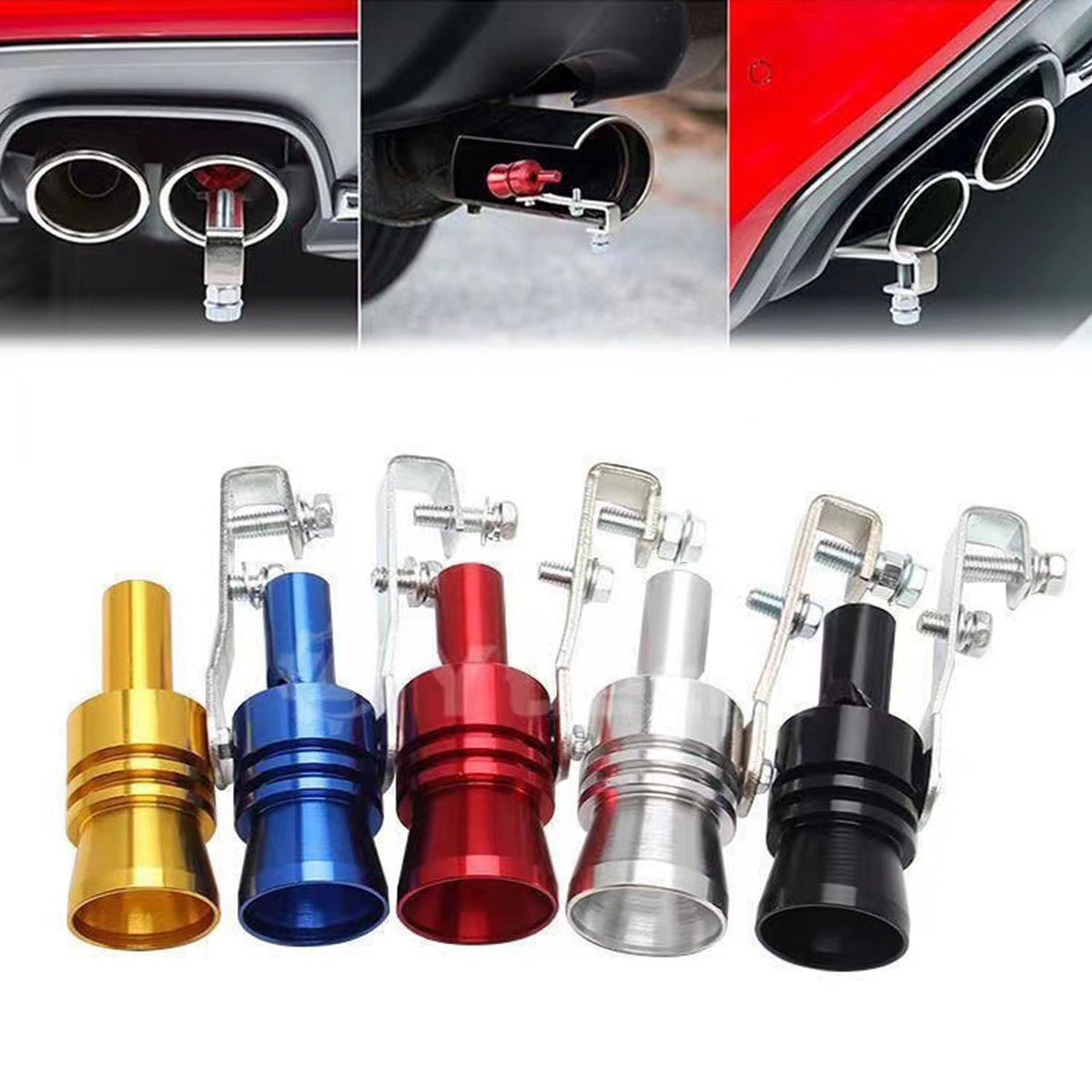 2PCS Exhaust Turbo Whistle