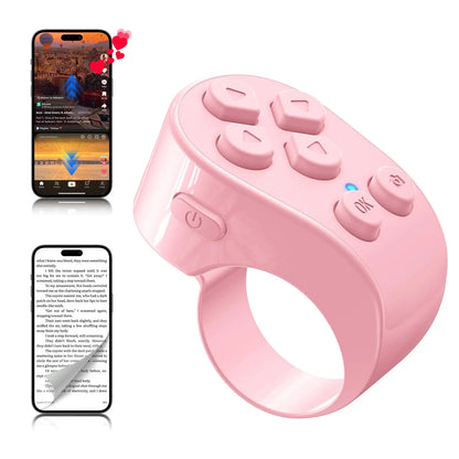 Wireless Remote Control Page Turner - Mobile Phone Video Scroller