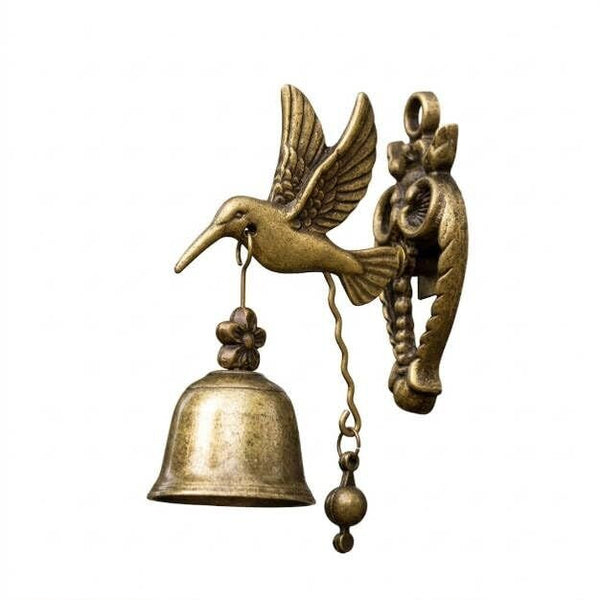 Vintage Hummingbird Door Bell Chime