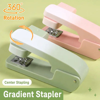 Rotating Swing Arm Stapler - 360 Degree Long Reach Stapler