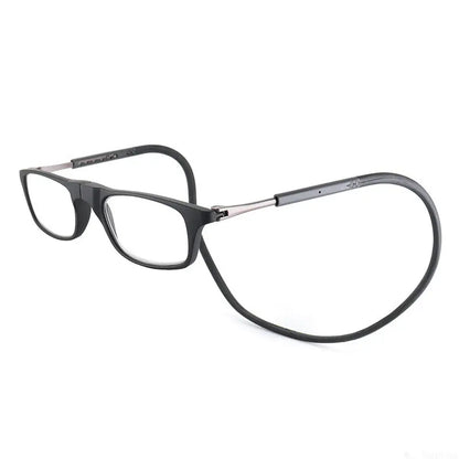 Snap Magnetic Bridge Front Connect Reading Glasses Blue Light Lens