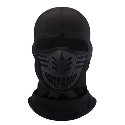 Fleece Full Face Ski Mask - Windproof, Anti-Haze, Soft