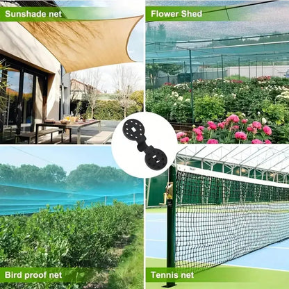 50 Pcs Sunshade Awnings - Windproof Sunshade Clips
