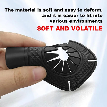 6PCS Car Wiper Arm Hole Protector, Silicone Windshield Wiper Dust Cover