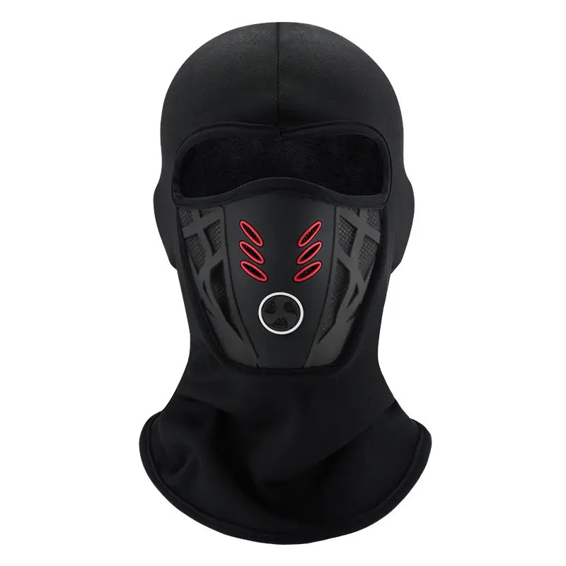 Fleece Full Face Ski Mask - Windproof, Anti-Haze, Soft
