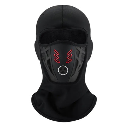 Fleece Full Face Ski Mask - Windproof, Anti-Haze, Soft