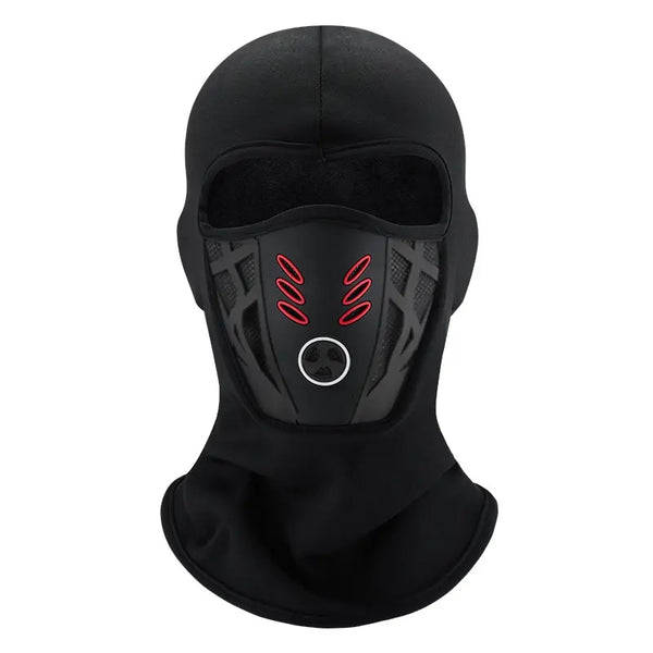 Fleece Full Face Ski Mask - Windproof, Anti-Haze, Soft