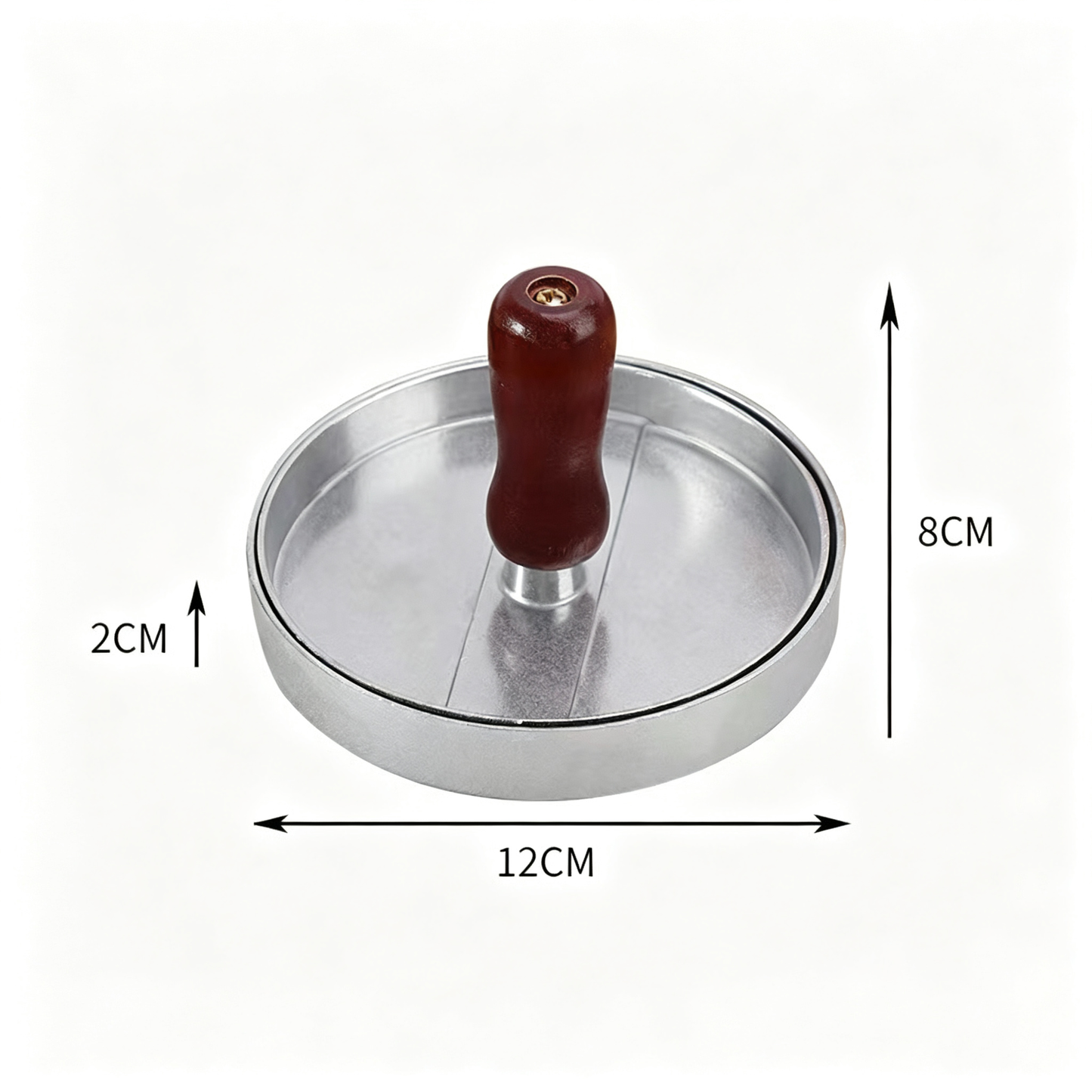 Stainless Steel Hamburger Patty Press
