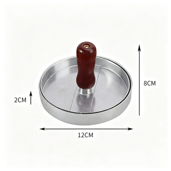 Stainless Steel Hamburger Patty Press