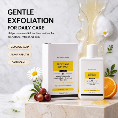 Glowing Skin VC Bodywash | Helps to Reduce Fades Dark Spots, Evens out Skin Tone