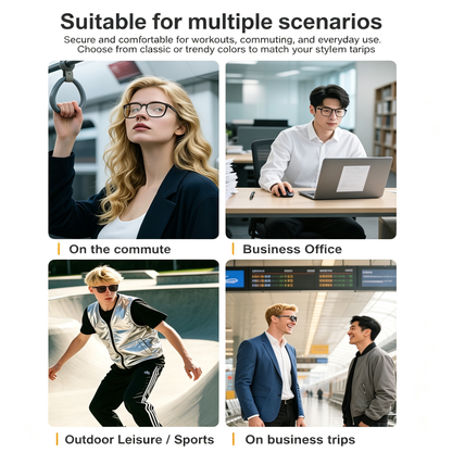 AI Translation Smart Glasses – Photochromic, Multifunctional, Bluetooth-Enabled