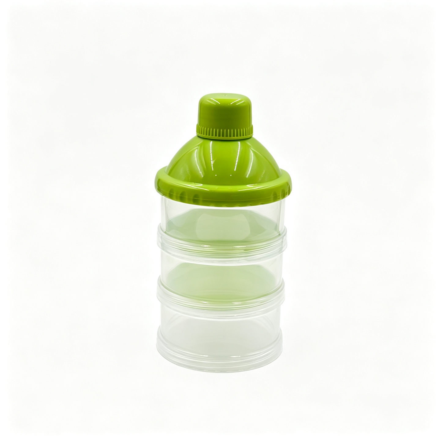 Portable 3-Layer Stackable Milk Powder Container