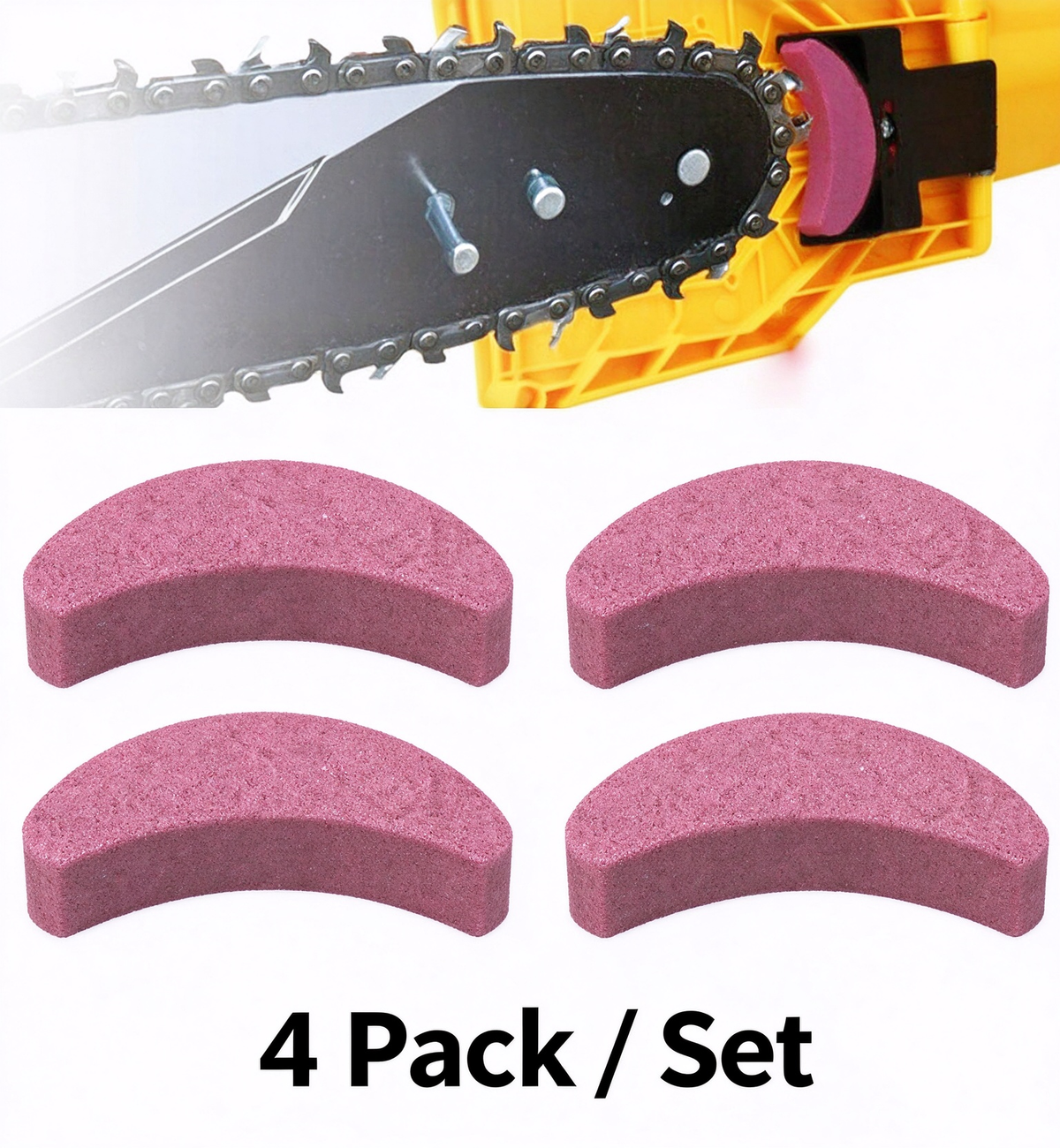 Proprietary Bar-Mount Chain Portable Teeth Chainsaw Sharpener, Fit for 14-20 Inches