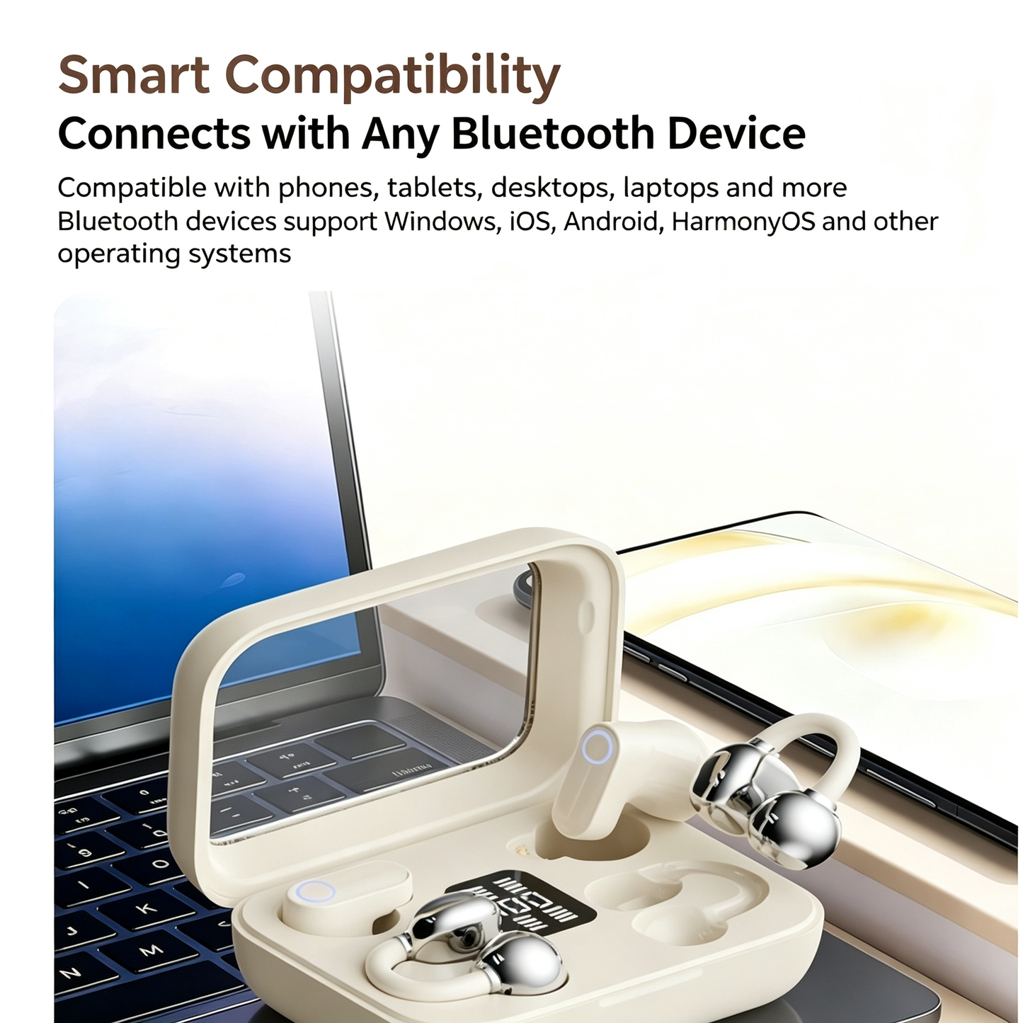 4-in-1 Dual-Mode Open-Ear and In-Ear Bluetooth 6.0 Headphones