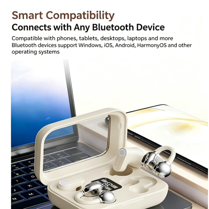 4-in-1 Dual-Mode Open-Ear and In-Ear Bluetooth 6.0 Headphones