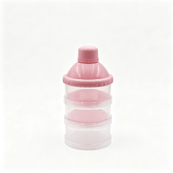 Portable 3-Layer Stackable Milk Powder Container