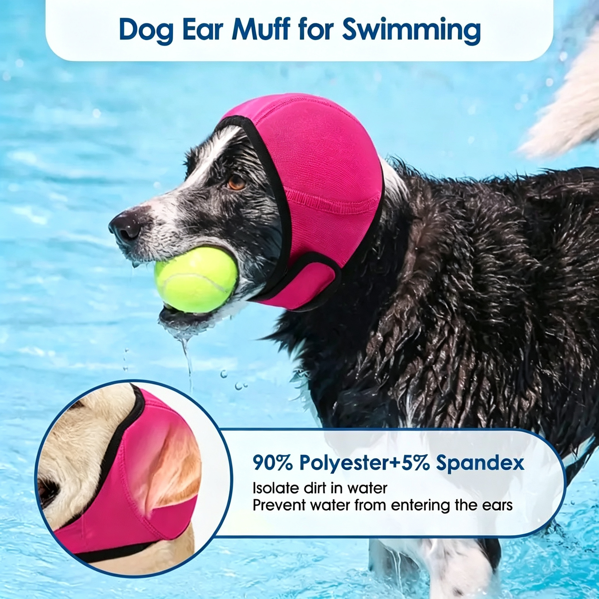 Dog Earmuffs - Shock-absorbing Earmuffs - Reduce Noise And Anxiety